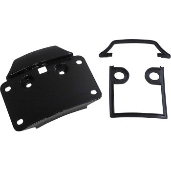 CUSTOM DYNAMICS 2030-1959 Radius License Plate Mount Assembly for CVO™ - Black