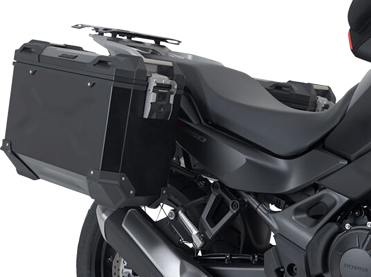 TRAX ADV Aluminum Case System - Black - Honda XL750R Transalp \'24 2024 - 2024