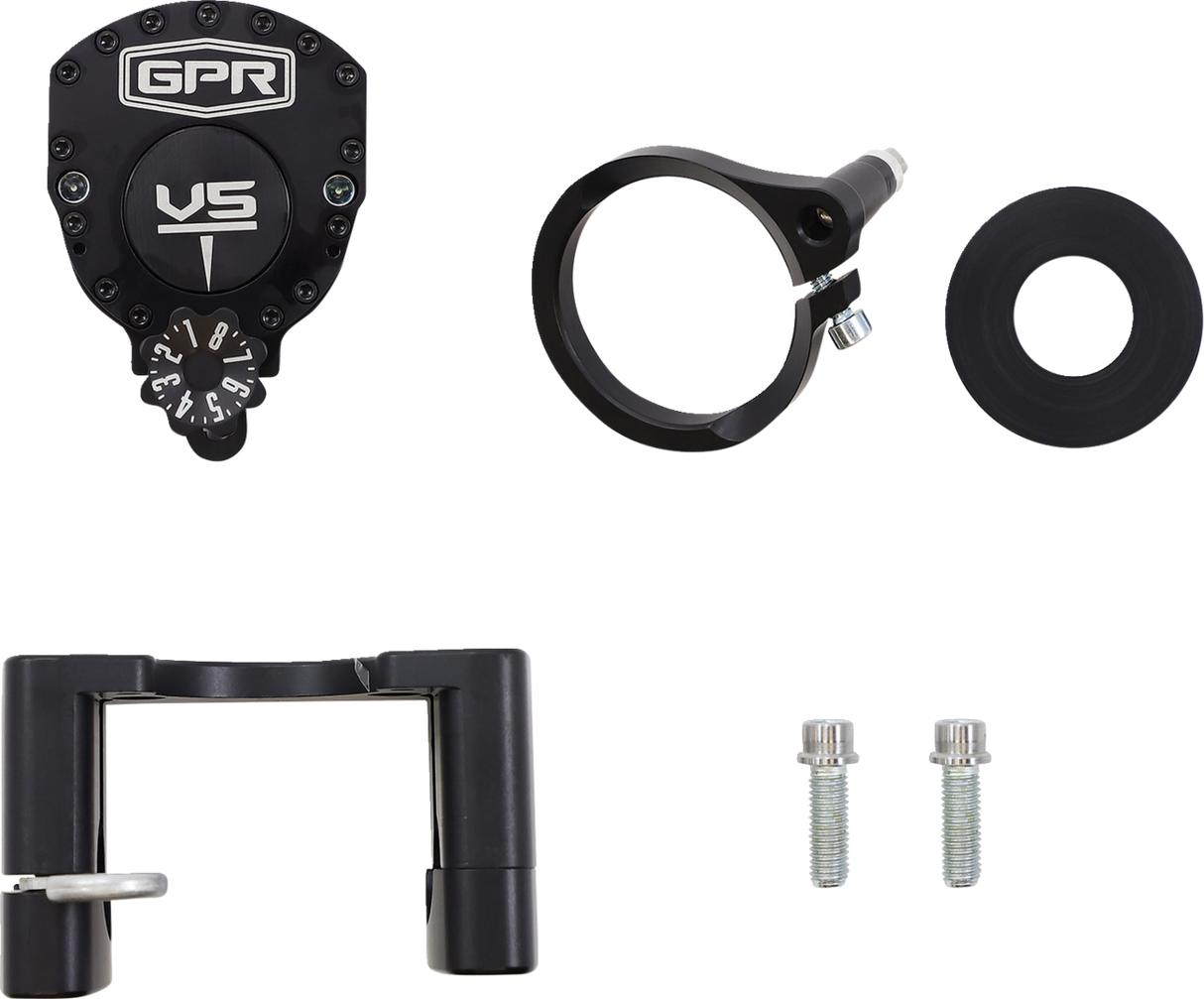 V5-D Steering Damper - Black - KTM 2016 - 2018