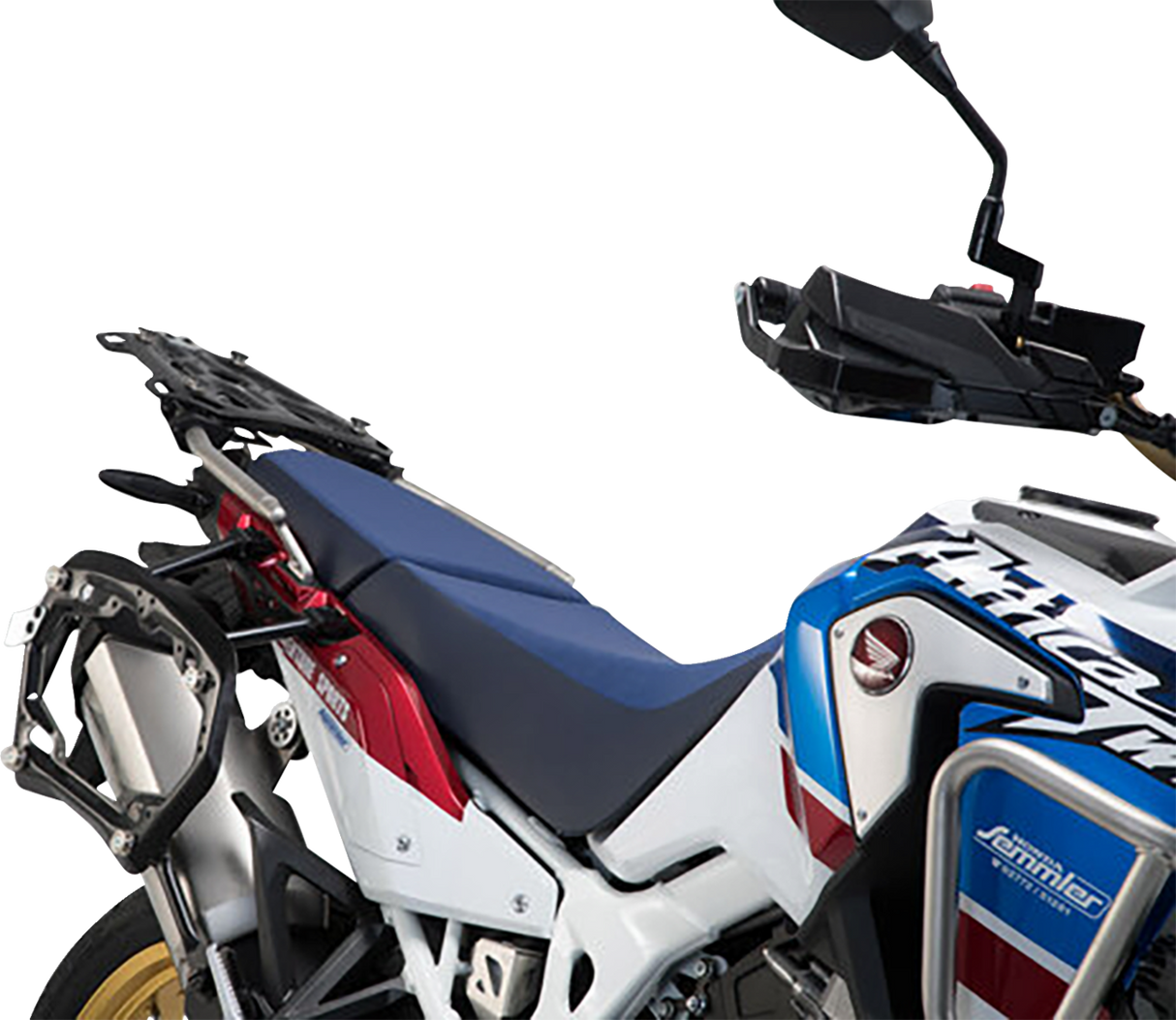 TRAX ADV Aluminum Case System - Black - Honda Africa Twin \'19-\'24 2018 - 2024