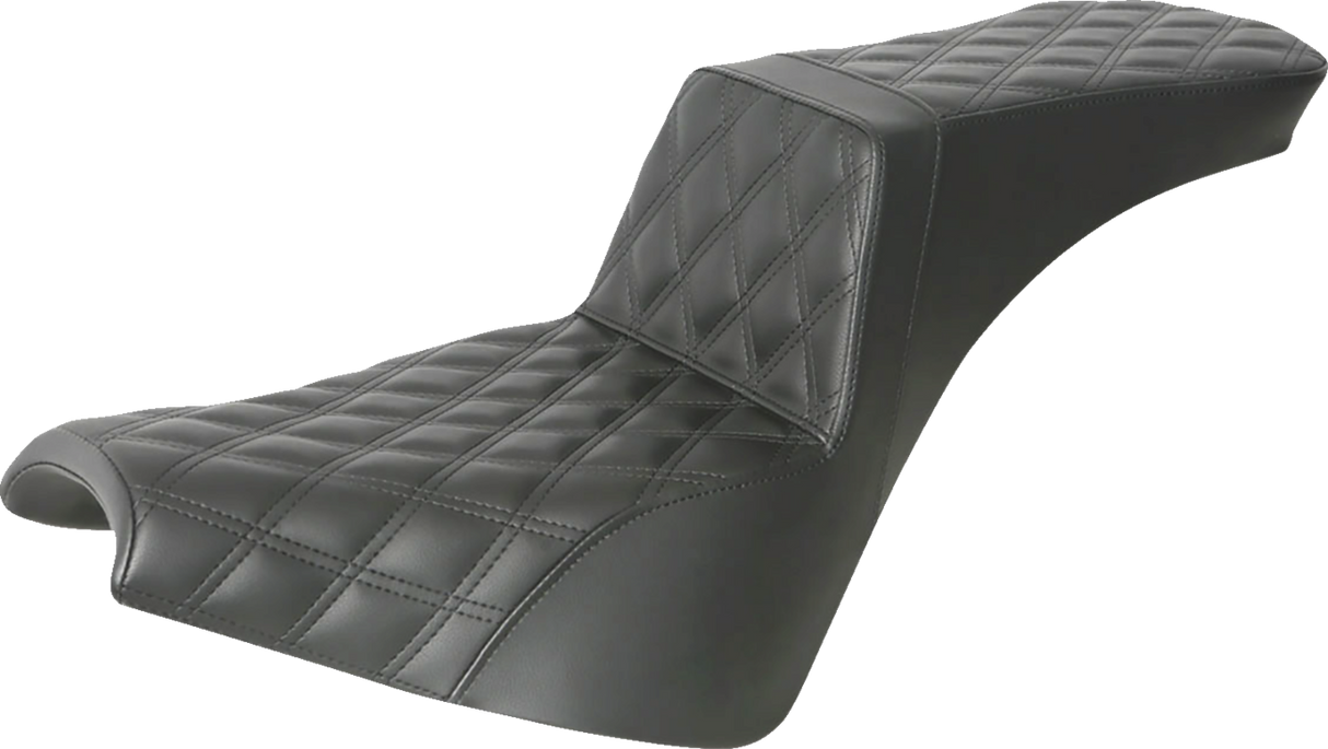 Step-Up Seat - Full Lattice Stitch - Black 2018 - 2022