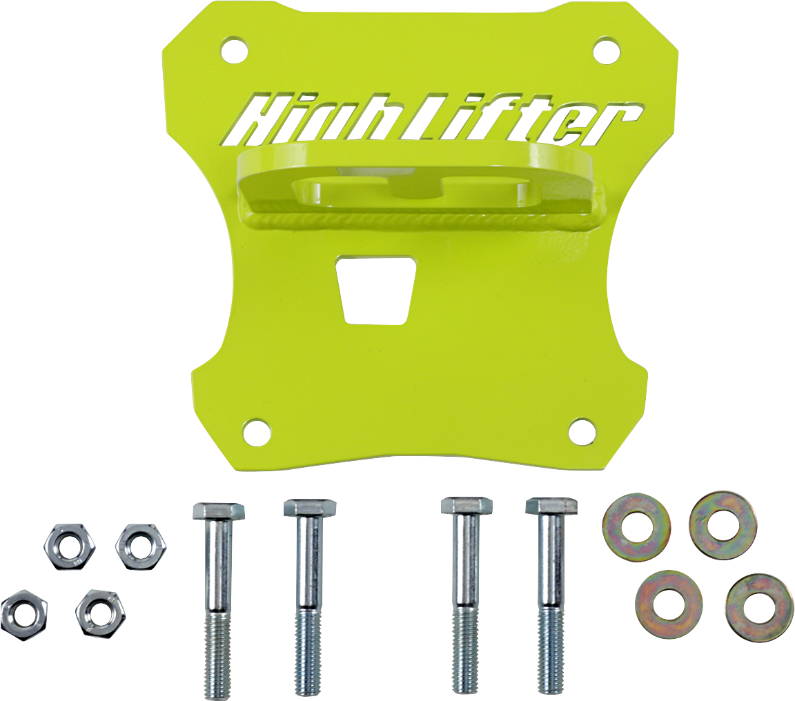 Rear Tow Hook - Lime - Polaris 2014 - 2016