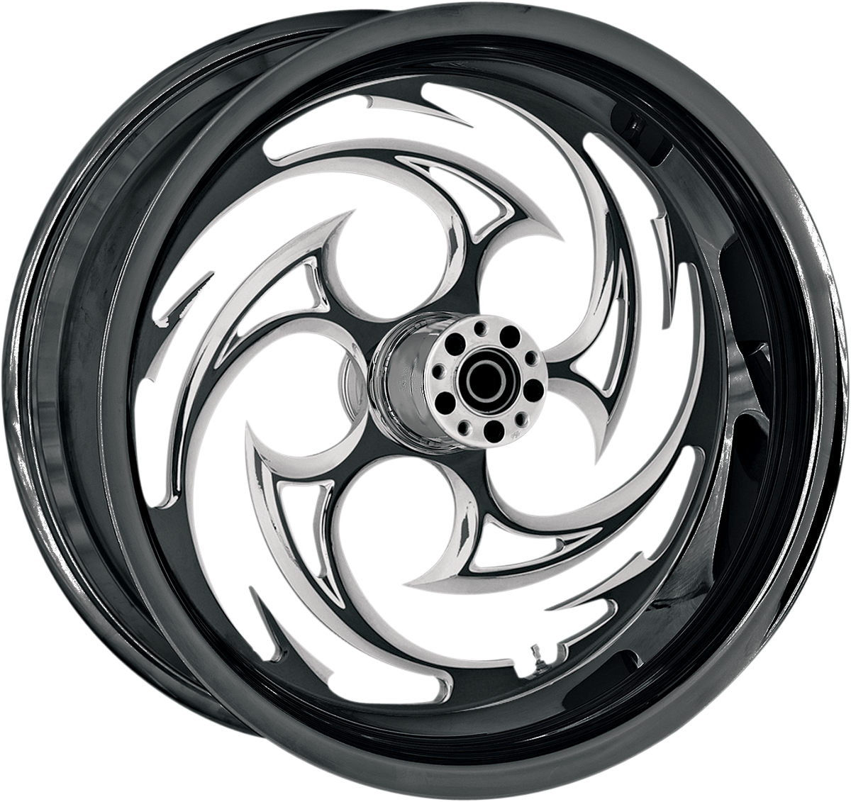 Wheel - Savage Eclipse - Rear - Single Disc/without ABS - Black Eclipse - 16x3.5 2001 - 2007