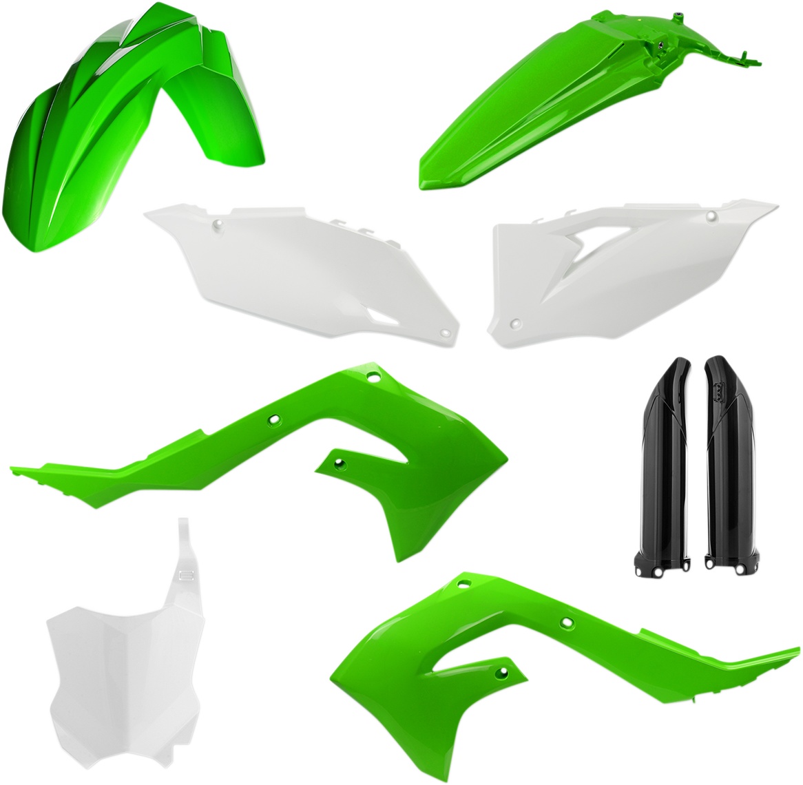 Full Replacement Body Kit - OEM \'19 Green/White/Black 2019 - 2023