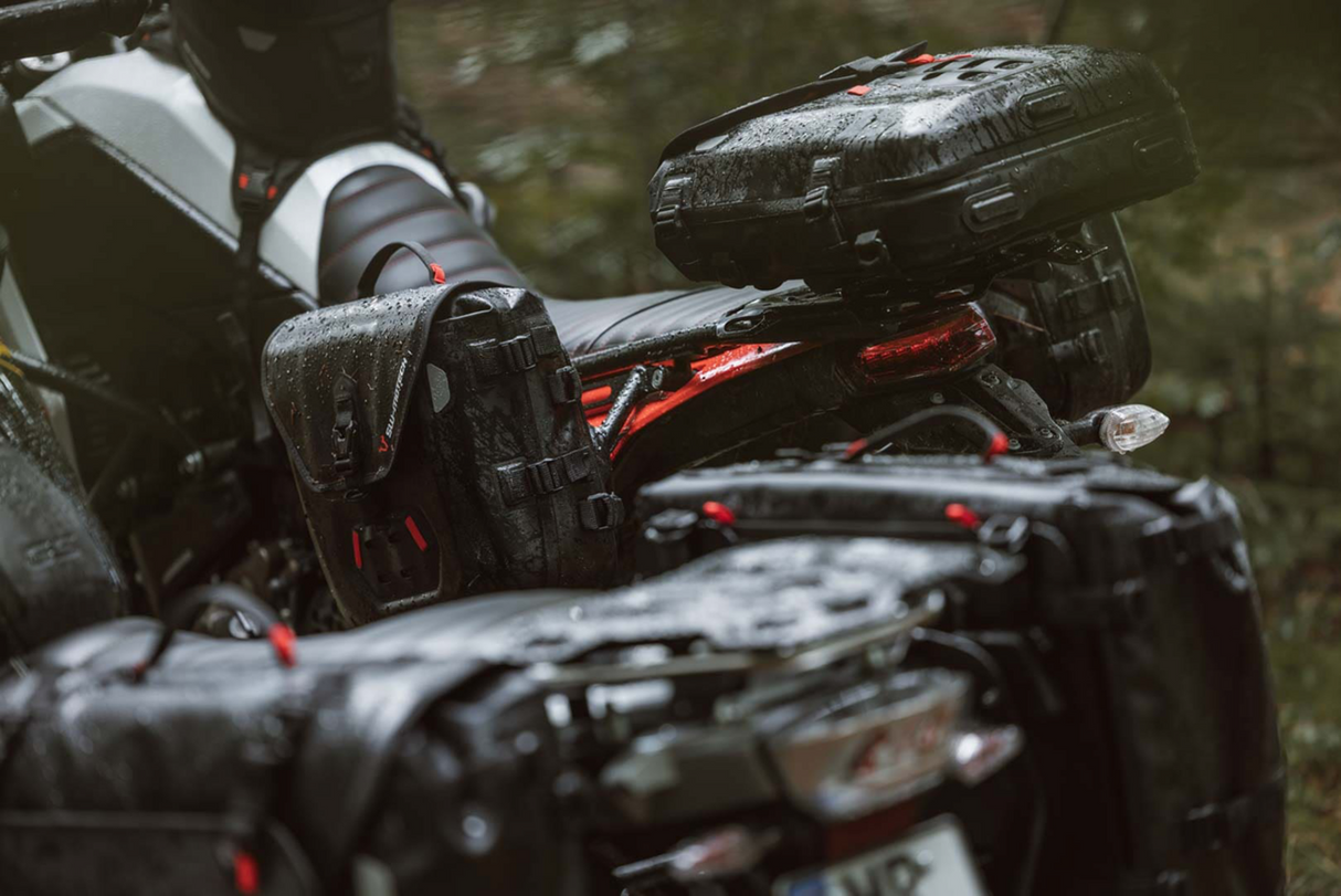 SysBag Side Bag System - Black - Triumph T100/T120 \'16-\'24 2016 - 2024