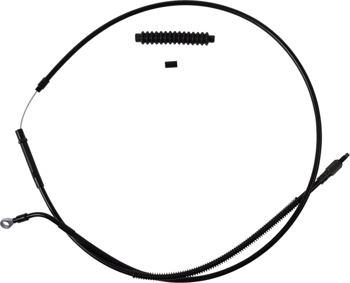 High-Efficiency Stealth Clutch Cable - +8\" - \'21-\'24 Touring/Trike 2021 - 2024