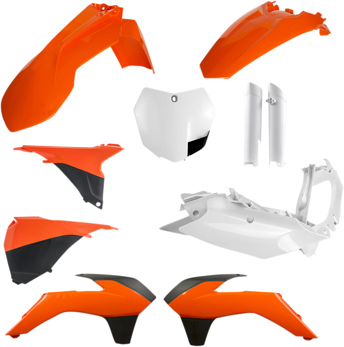 Full Replacement Body Kit - OEM Orange/White/Black 2012 - 2014