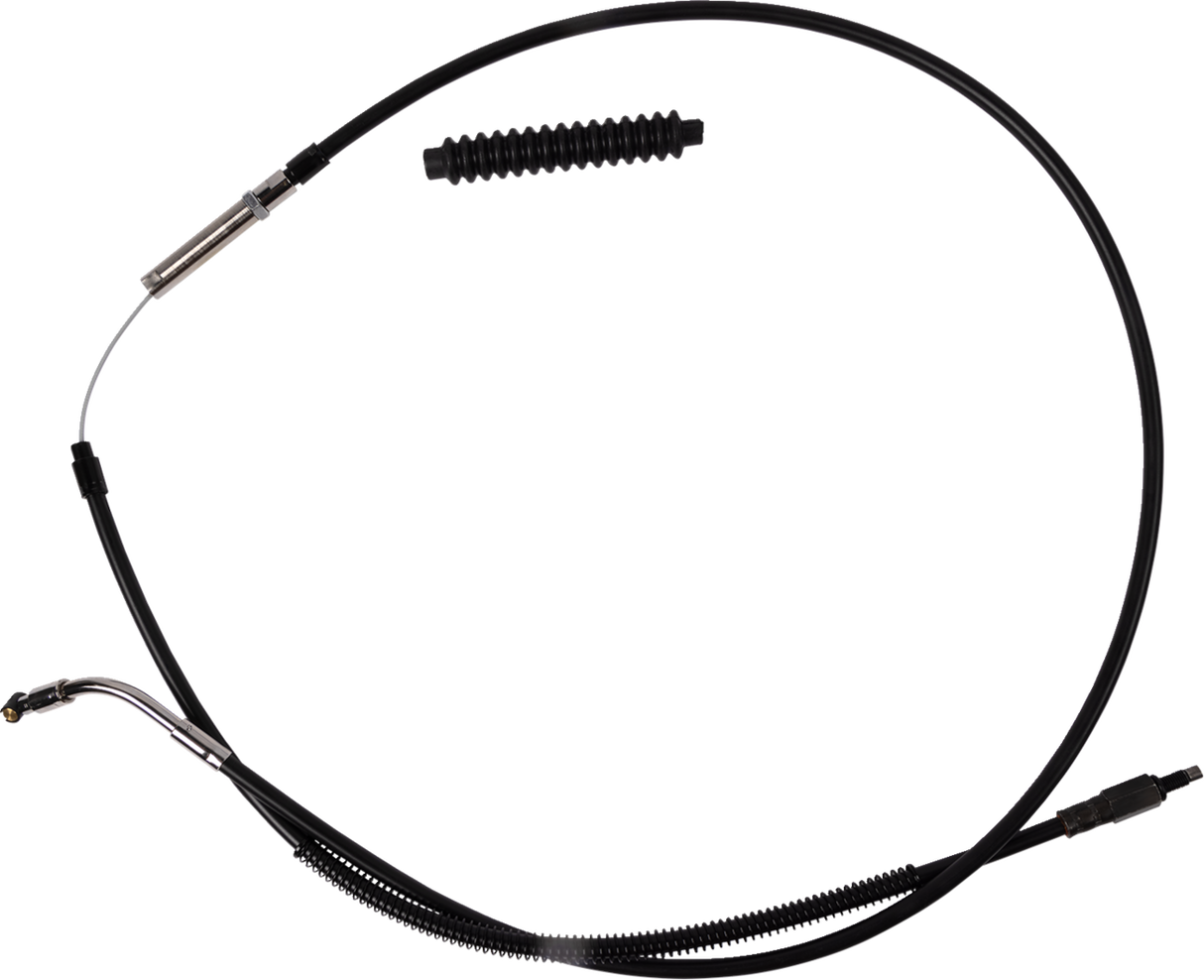 High-Efficiency Black Vinyl Clutch Cable - +6\" Size 2023 - 2025