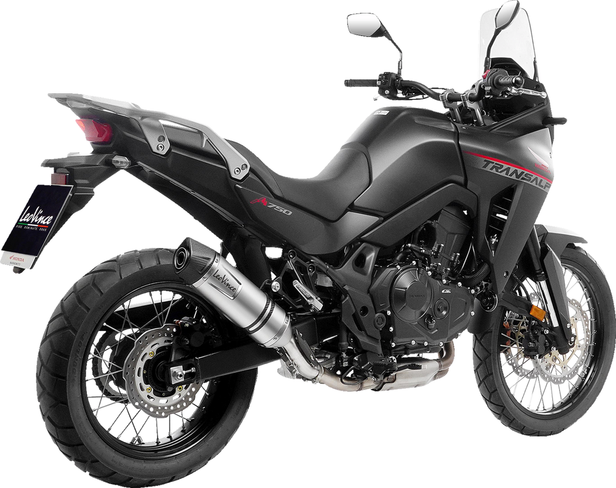 LV One Slip-On Muffler - Silver 2024 - 2024