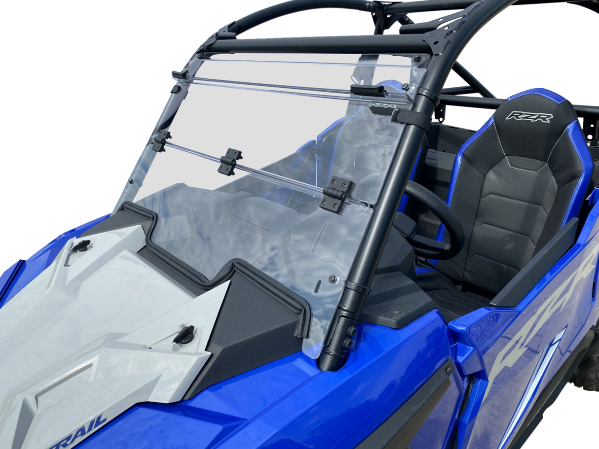 Full Folding Windshield - Deluxe - RZR Trail 2021 - 2022