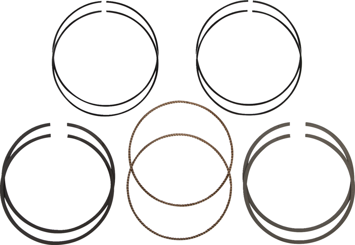 Piston Rings - 107\" Motor - 3.937\" +.005\" - M8 2017 - 2020