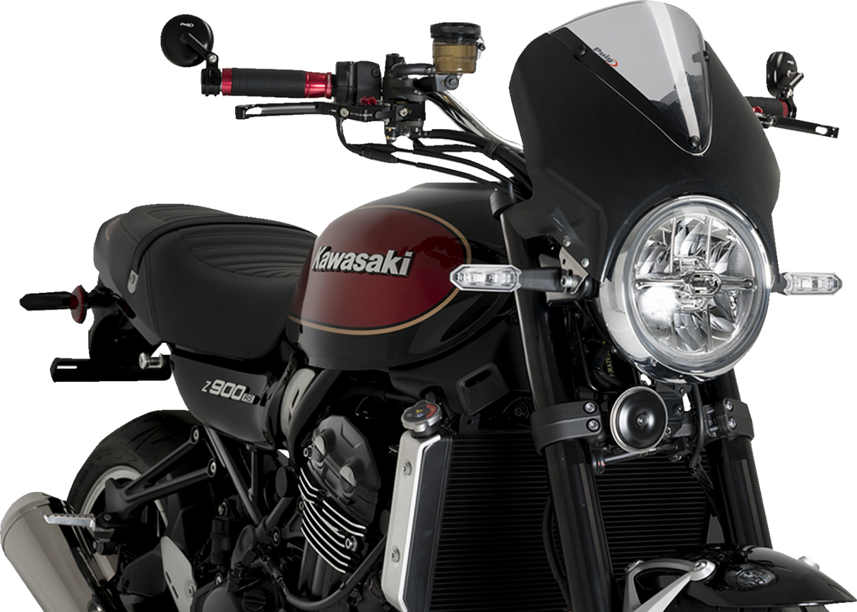 Windscreen - 13\" - Black/Smoke - Z 900 RS 2018 - 2024