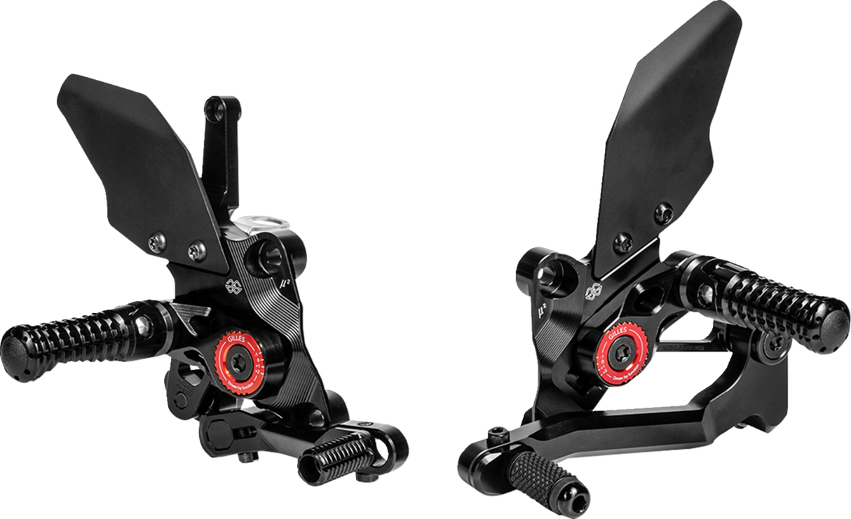 MUE2 Rearset - Black - Suzuki 2022 - 2024