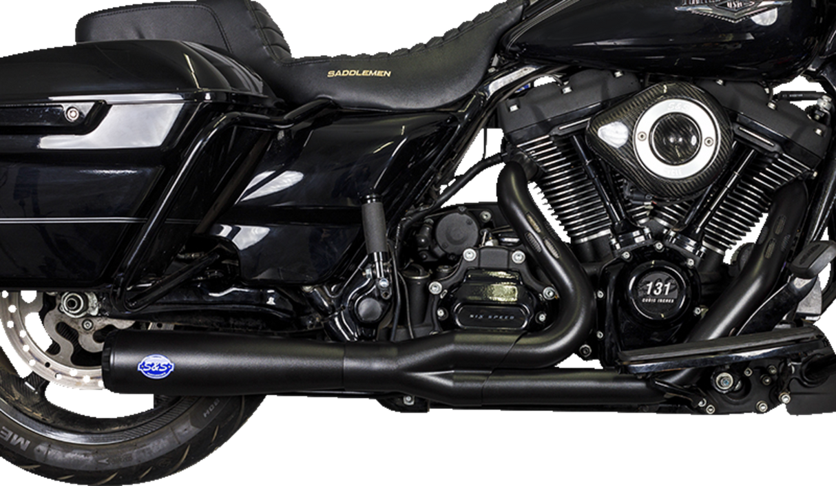 2-into-1 Diamondback Exhaust System - Guardian Black - Race Only 2017 - 2022