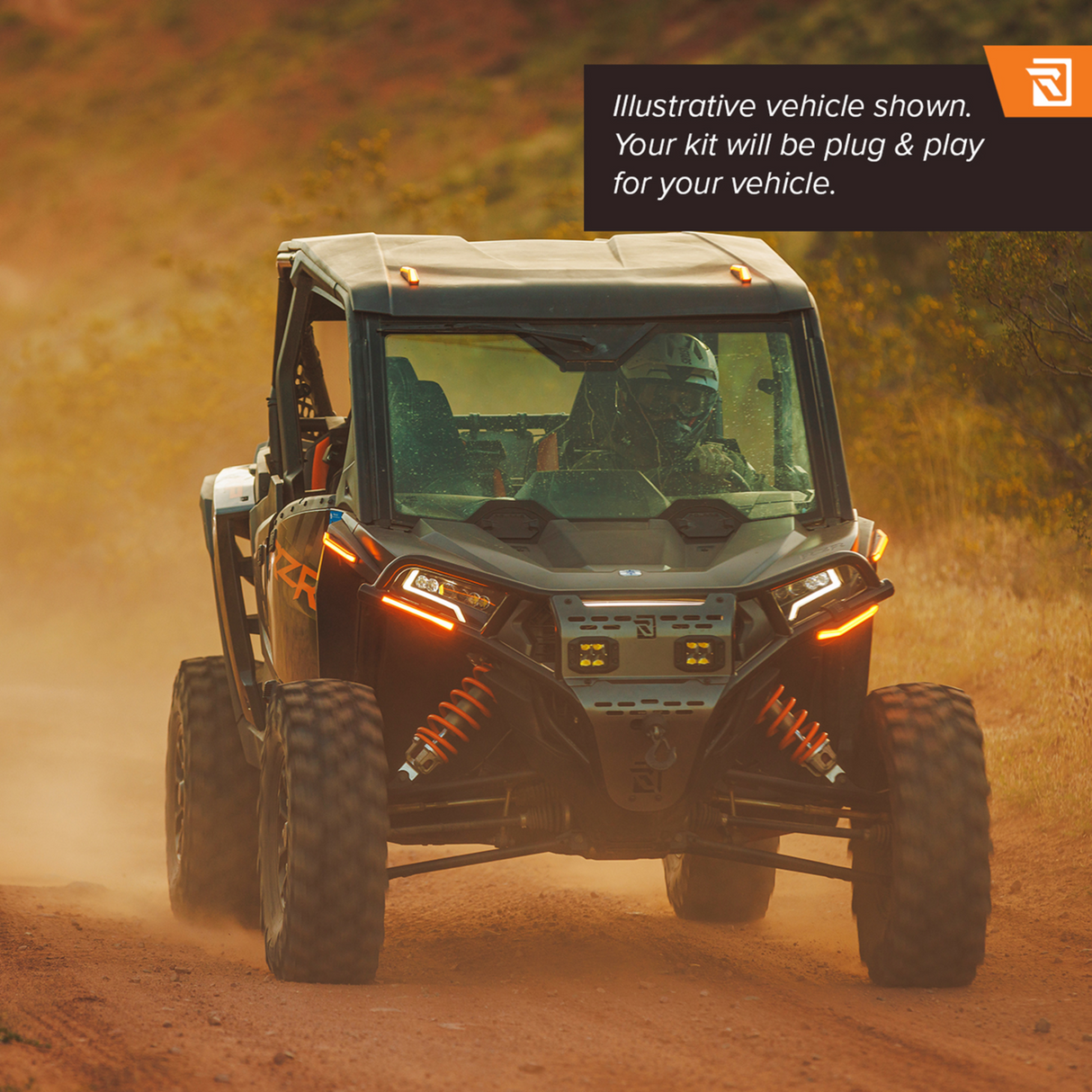 Apex Lights™ - Running - Amber - RZR Pro XP 2020 - 2025