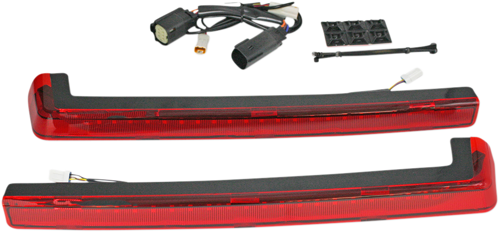 LED Run/Brake/Turn Tour-Pak® Arms - Red Lens - 14+ 2014 - 2024