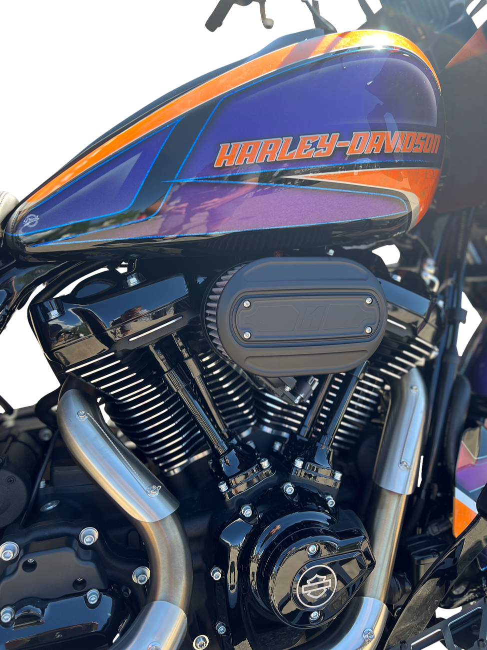 Oval Air Cleaner Kit - Black - Touring 2023 - 2024