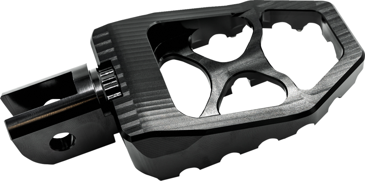 MX Evolution Driver Pegs - Black - Softail 2018 - 2024