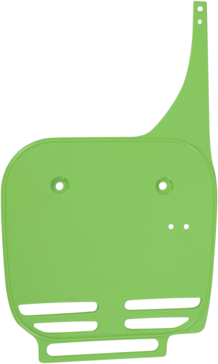 Front Number Plate - Green 1984 - 2004