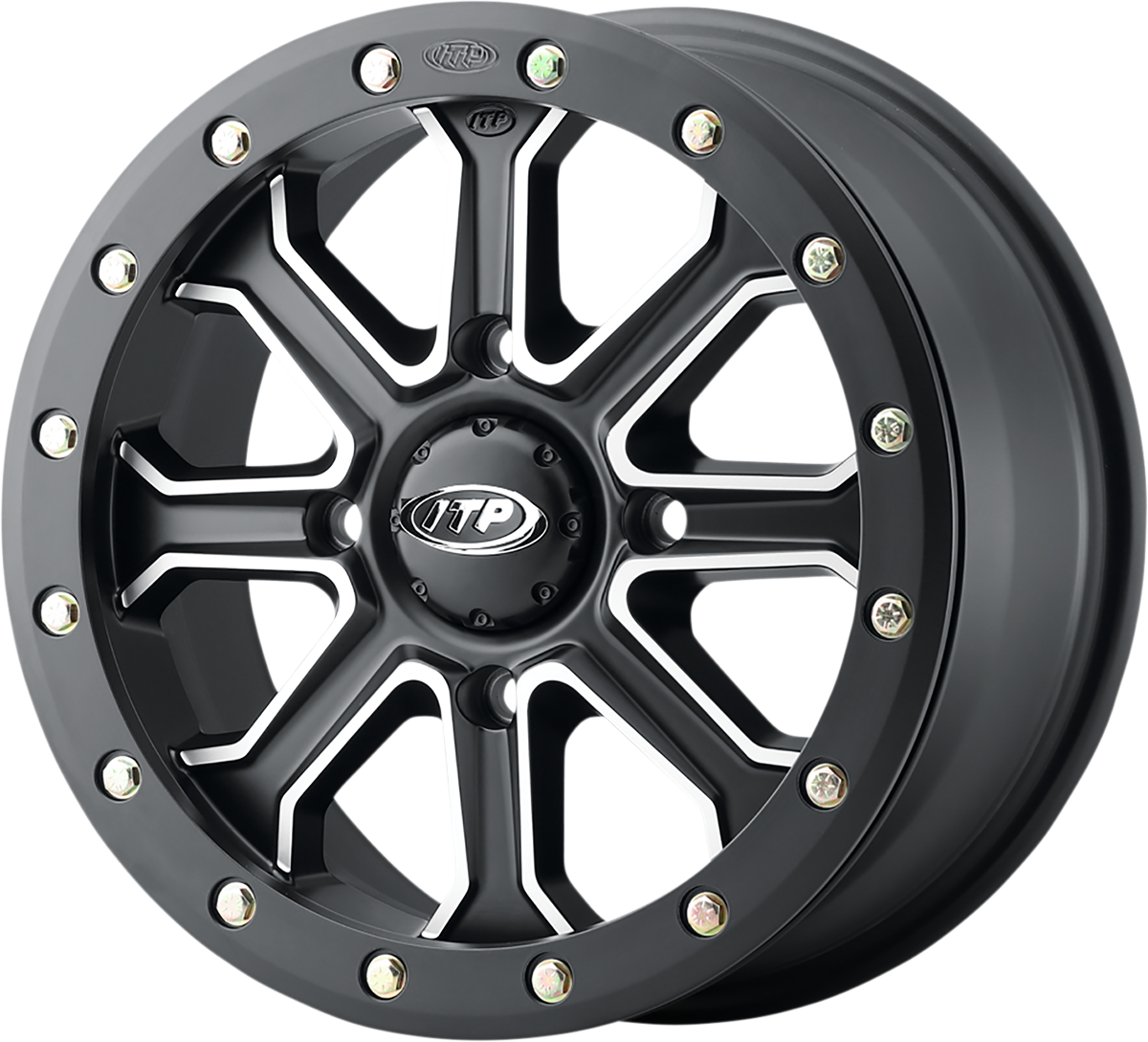 Wheel - Inertia - Front/Rear - Black - 14x7 - 4/137 - 5+2 (+40 mm) 2003 - 2023