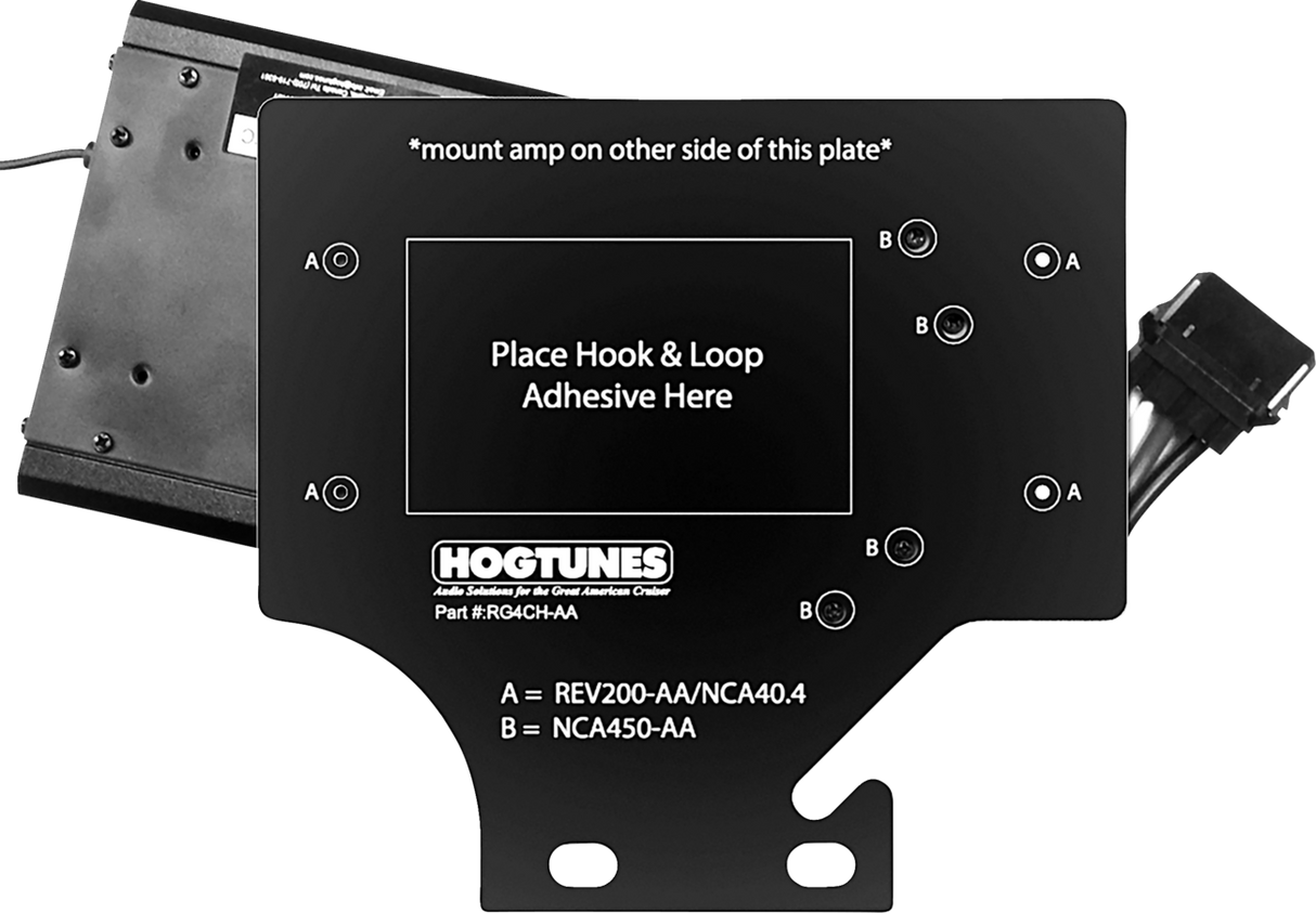 Amplifier Mounting Plate - \'98-\'13 Road Glide 1998 - 2013