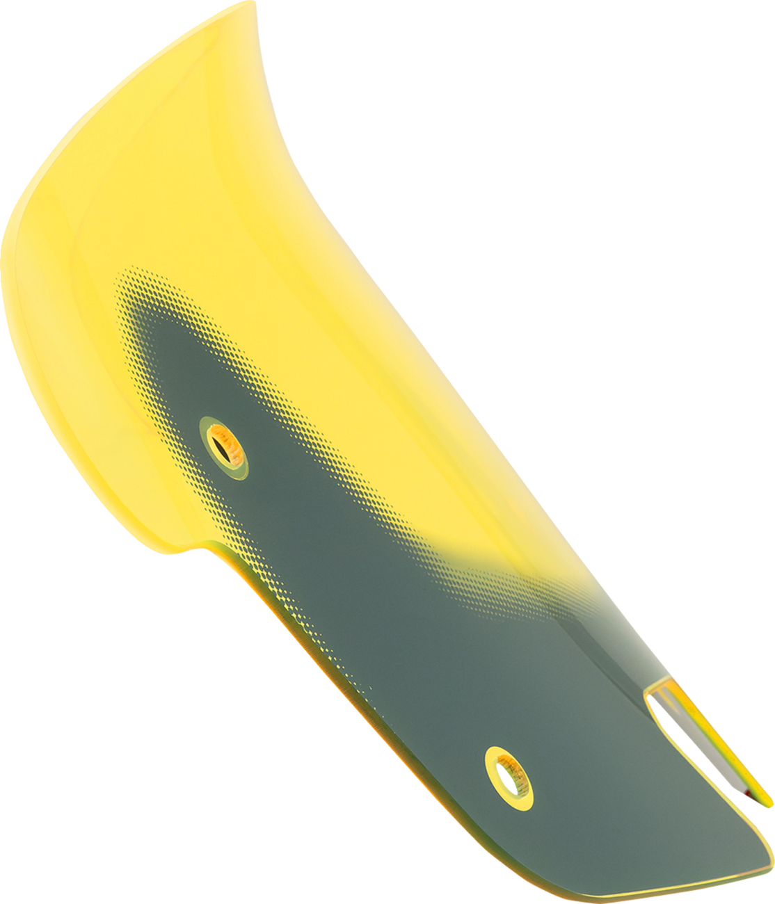 Kolor Flare™ Windshield - 10\" - Yellow Ice 2014 - 2024