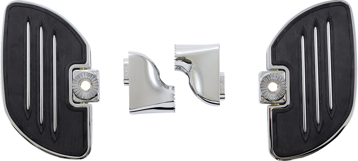 Passenger Floorboards - Black - Spyder RT 2010 - 2019