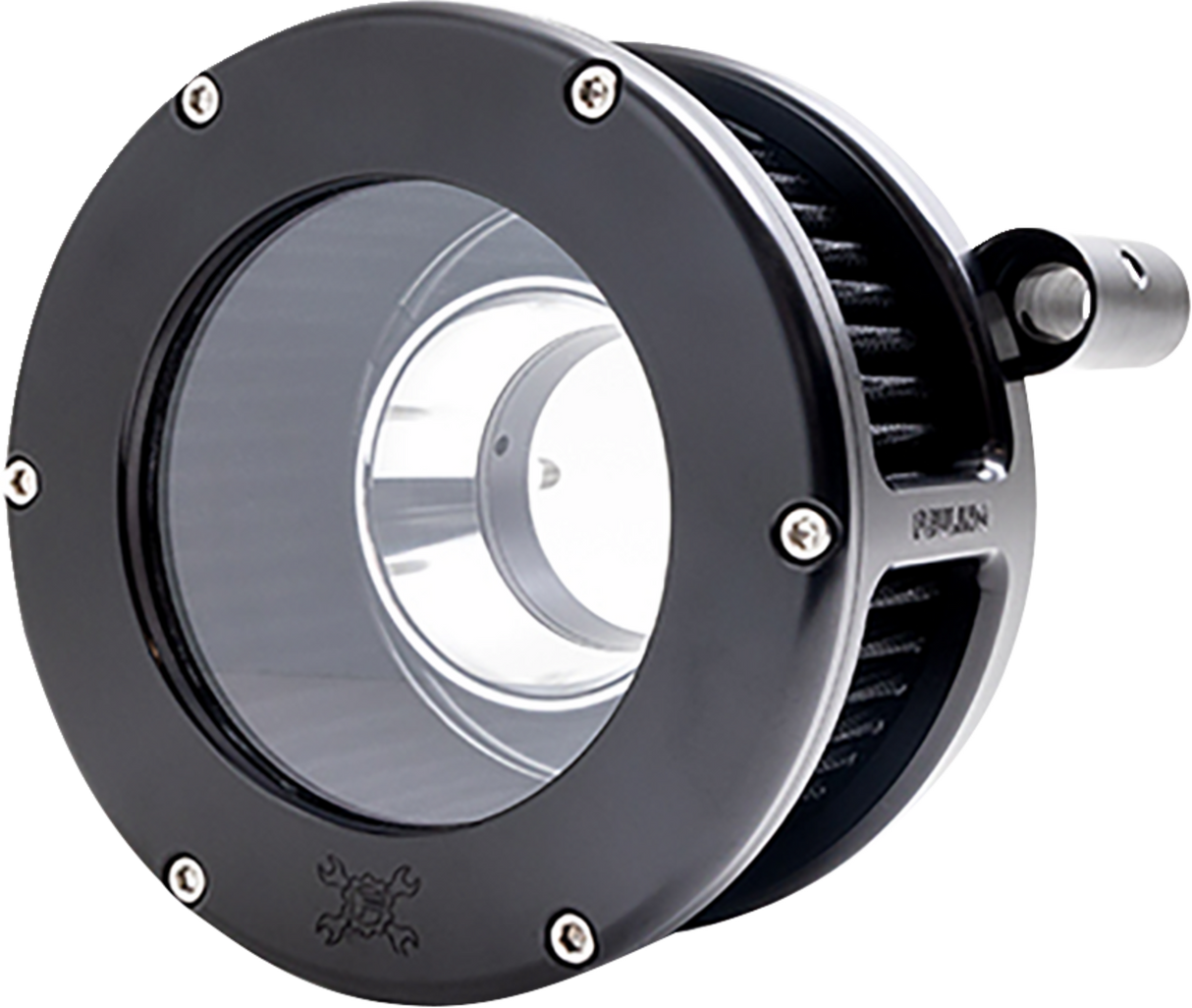 BA Air Cleaner Kit - Black/Clear with Black Filter - Twin Cam 1999 - 2017