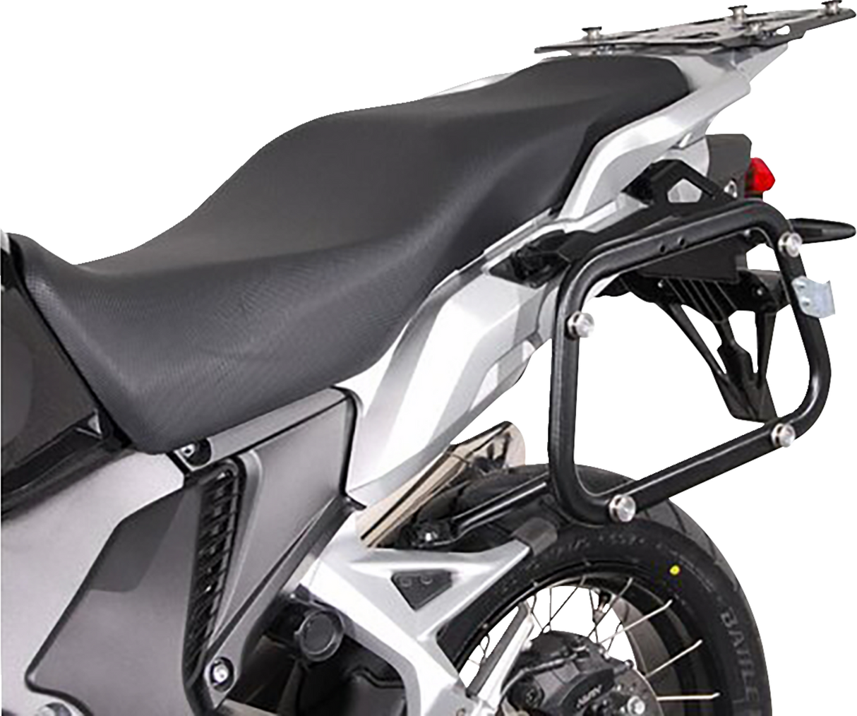 TRAX ADV Aluminum Case System - Silver - Honda VFR1200X \'11-\'17 2011 - 2017