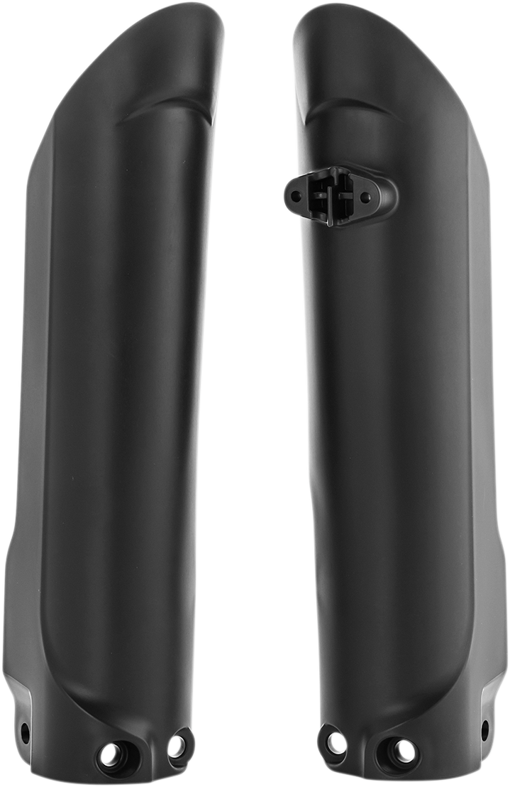 Lower Fork Covers for Inverted Forks - Black 2018 - 2023