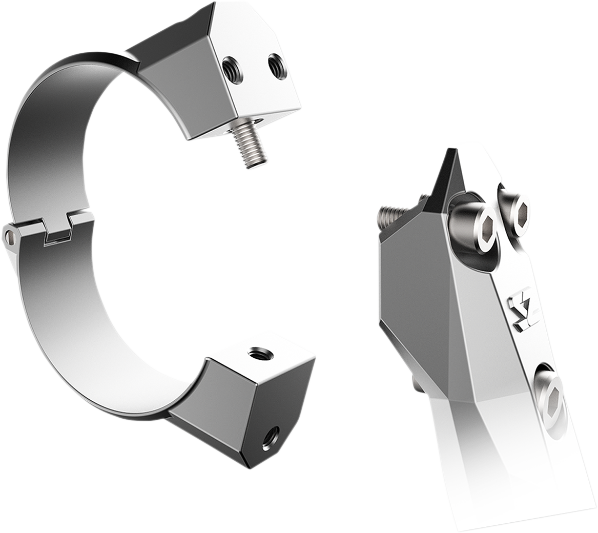 Mirror - Halo R - Rear View - Rectangle - Silver - 2\" 2003 - 2022