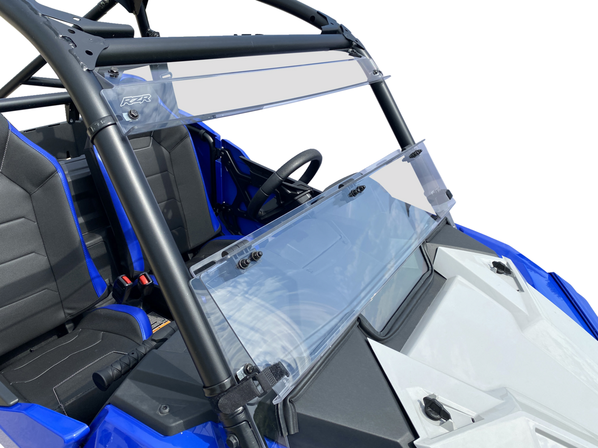 Full Folding Windshield - Deluxe - RZR Trail 2021 - 2022