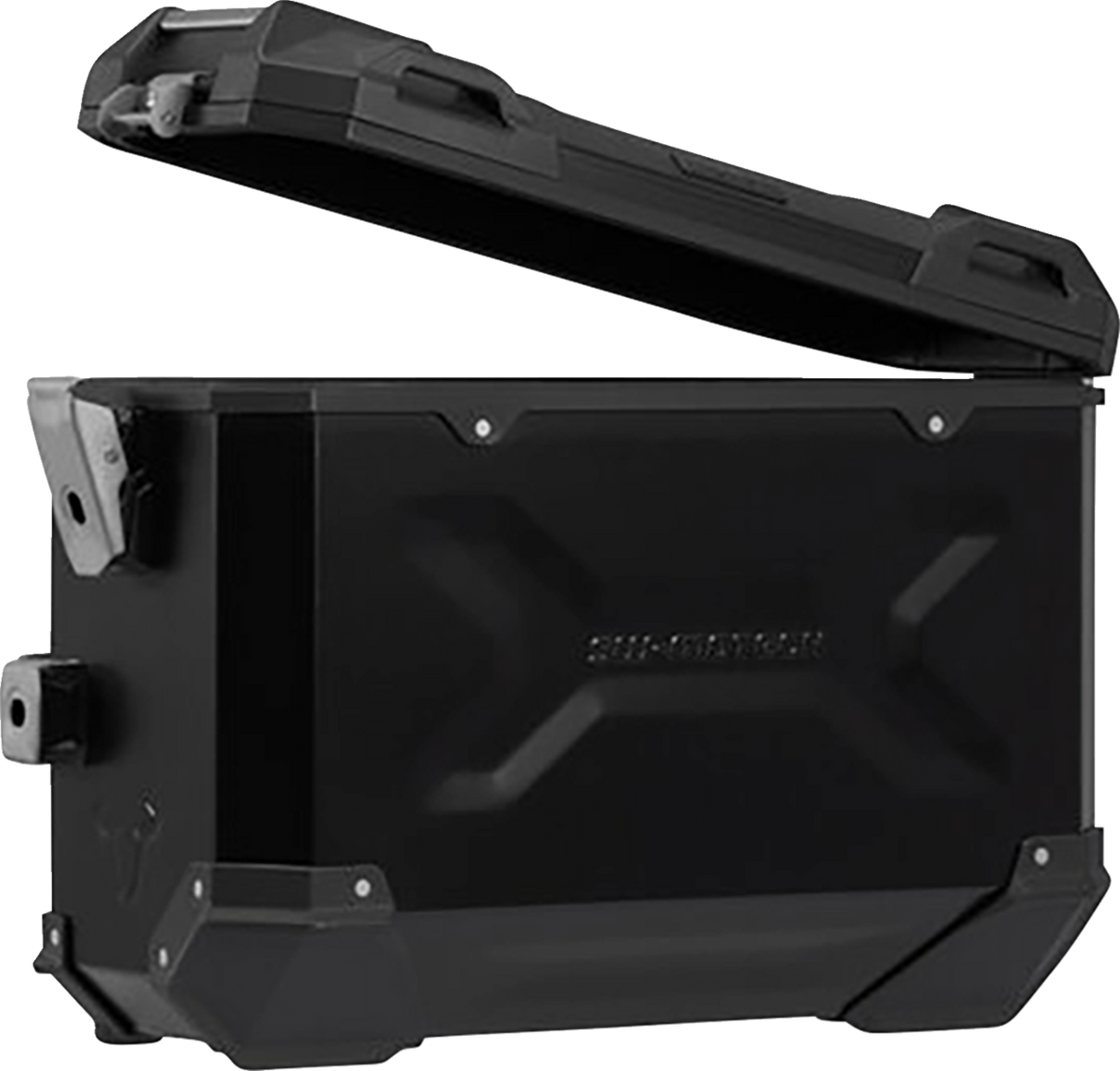 TRAX ADV Aluminum Case System - Black - Honda Africa Twin \'19-\'24 2019 - 2024