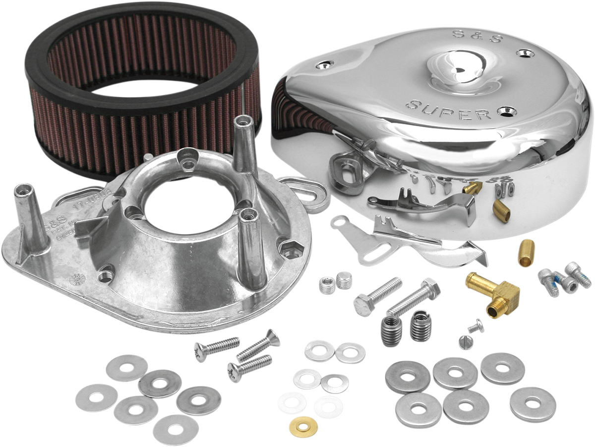 Teardrop Air Cleaner Kit - Chrome 1984 - 1992