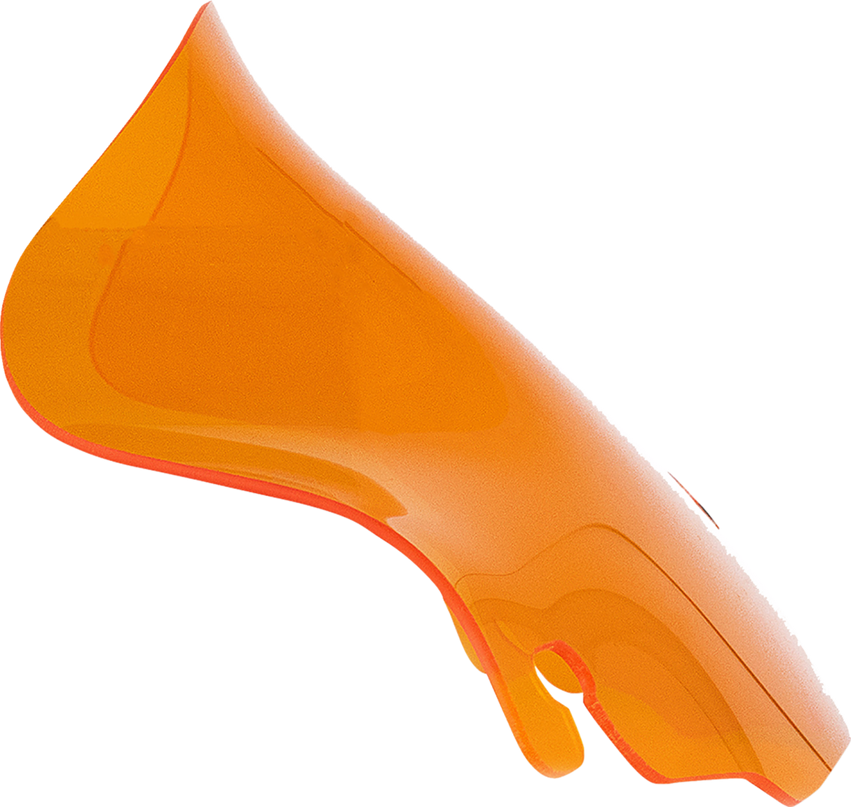 Kolor Flare™ Windshield - 6-1/2\" - Orange - FLH 1996 - 2013