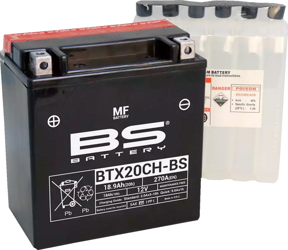 Battery - BTX20CH-BS (YTX) 2004 - 2023