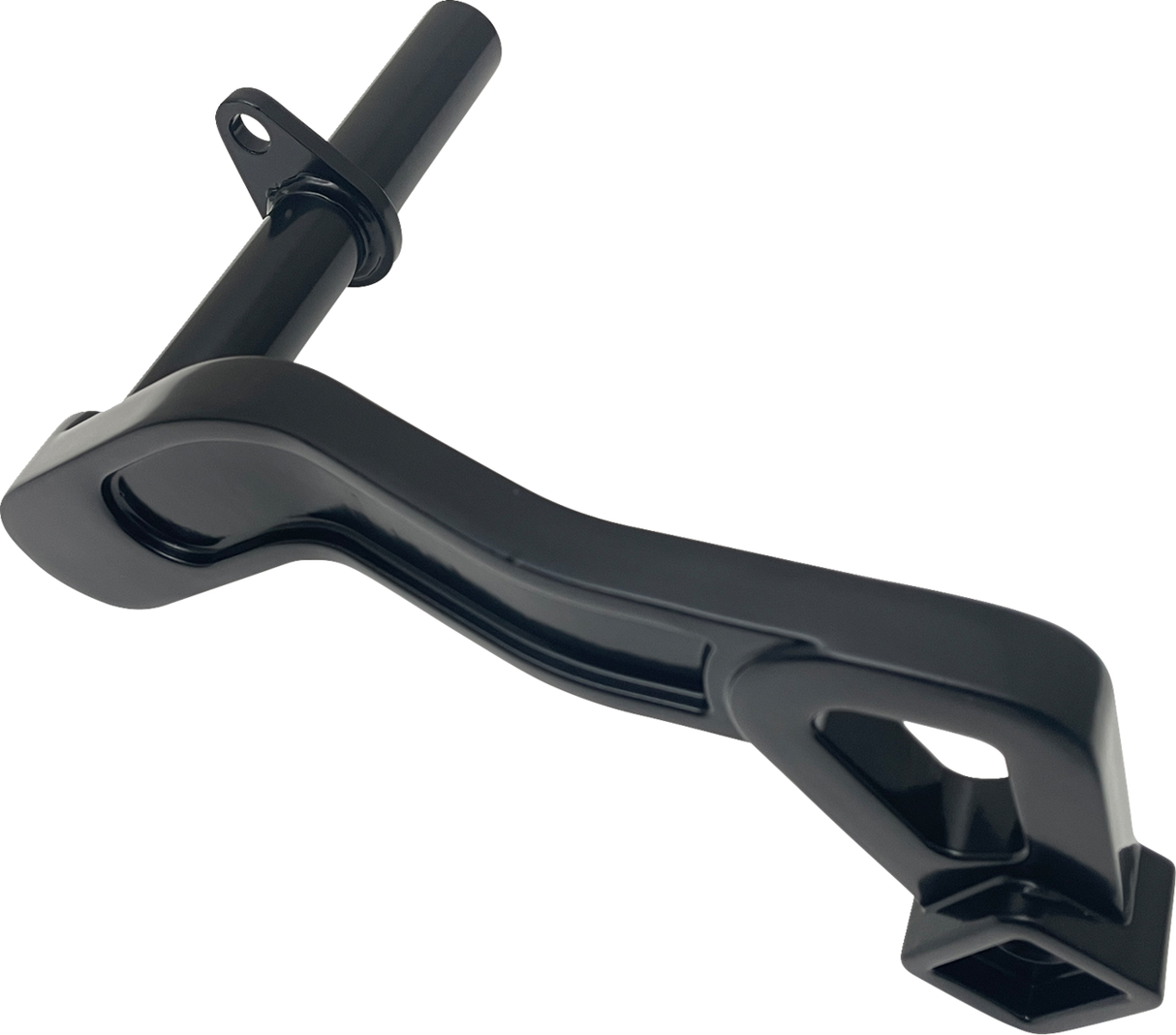 Passenger Peg Mount - Left Mounting Bracket - Black - FXD 2004 - 2005