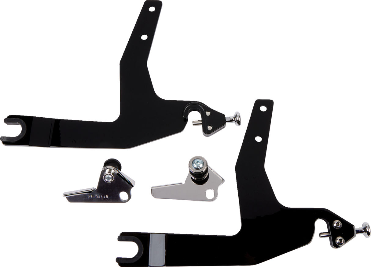 Backrest Kit - 11\" - Black - Softail 2006 - 2017