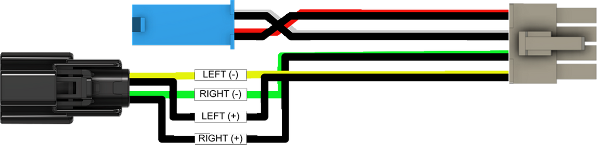 Rear Speaker Plug - Street/Road Glide 2014 - 2024