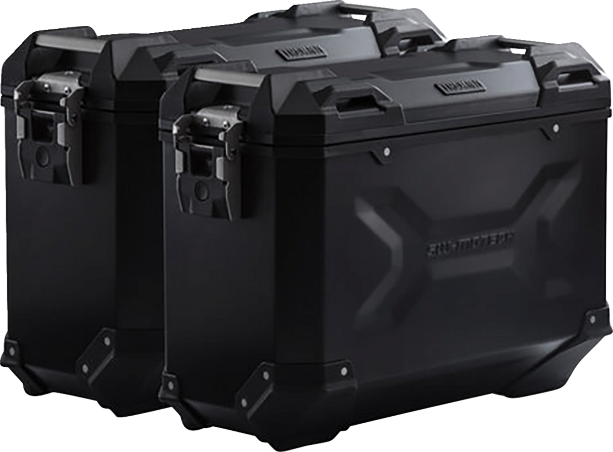 TRAX ADV Aluminum Case System - Black - KTM Super Moto 950/SMR 990/SMT 990 \'05-\'13 2005 - 2013