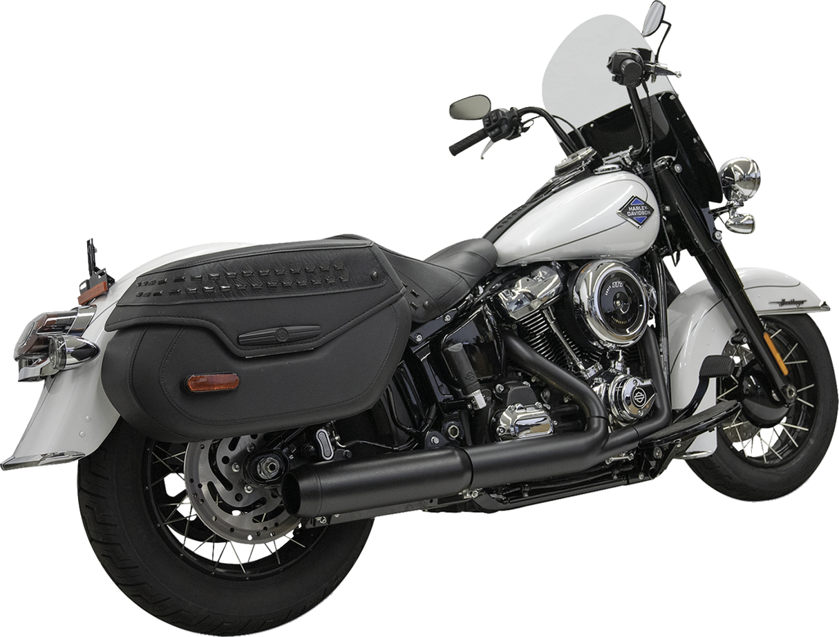 4\" Slip-On Muffler with 2-1/2\" x 10\" Baffle Core - Black - 49-State 2025 - 2025