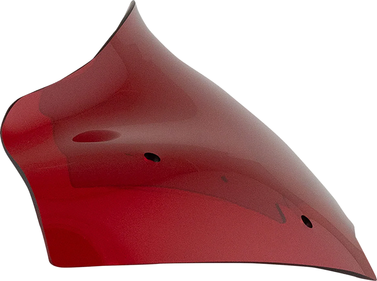Kolor Flare™ Sport Windshield - 8\" - Red - FLTRX 2023 - 2025