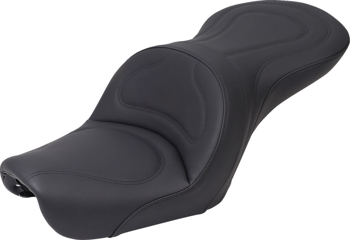 Seat - Explorer™ - Without Backrest - Stitched - Black - FXD \'04-\'05 2004 - 2005