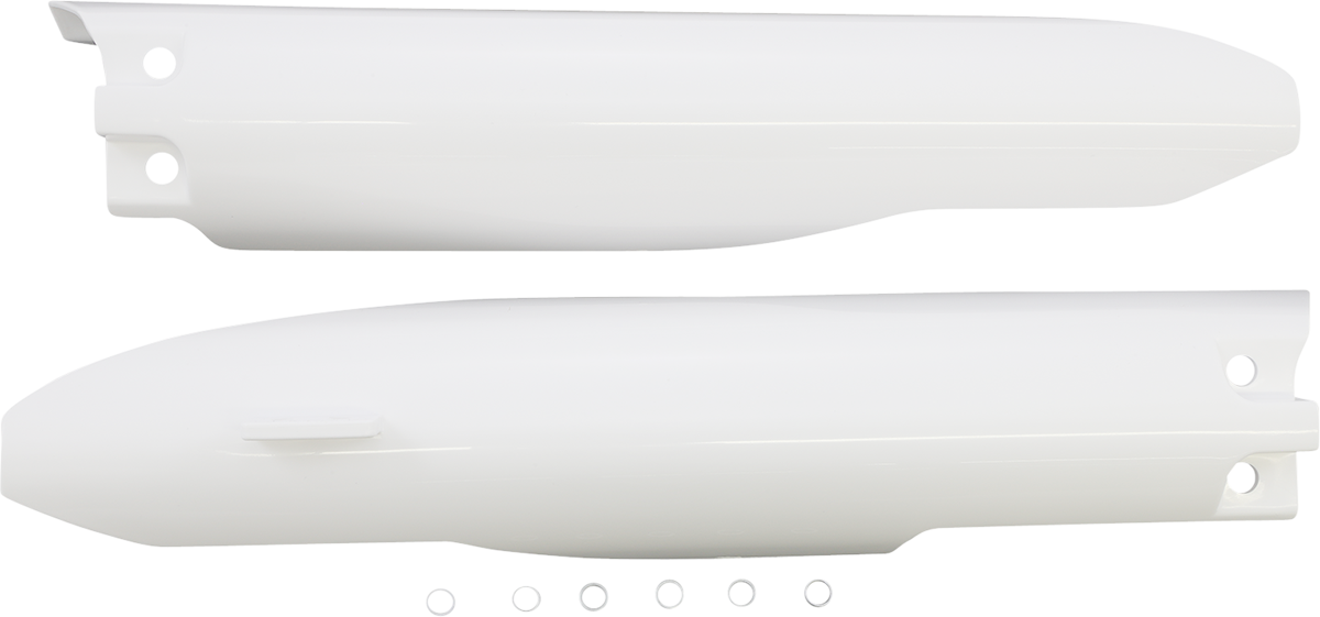 Lower Fork Covers - White 2004 - 2006