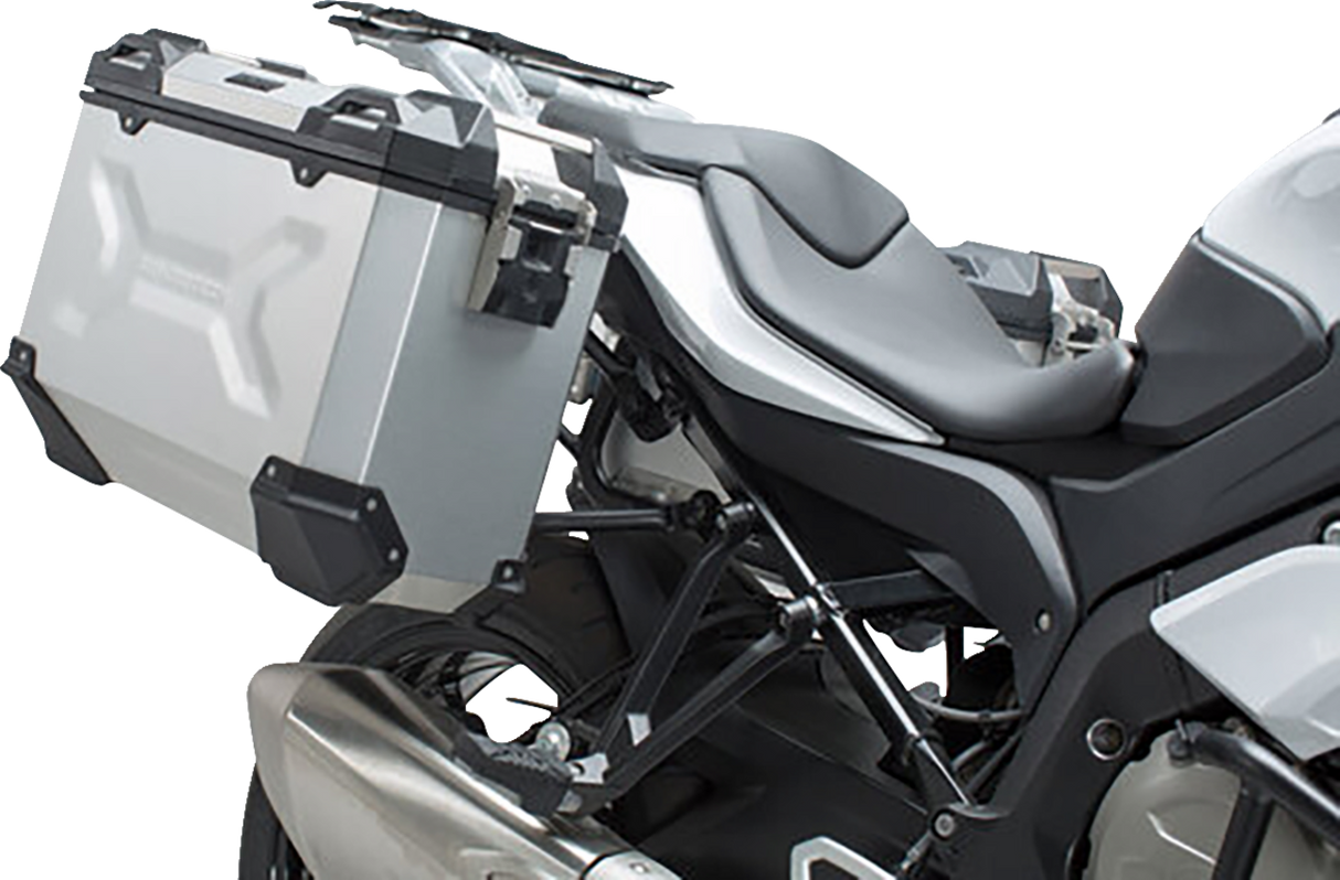 TRAX ADV Aluminum Case System - Silver - BMW S 1000 XR \'15-\'19 2015 - 2019