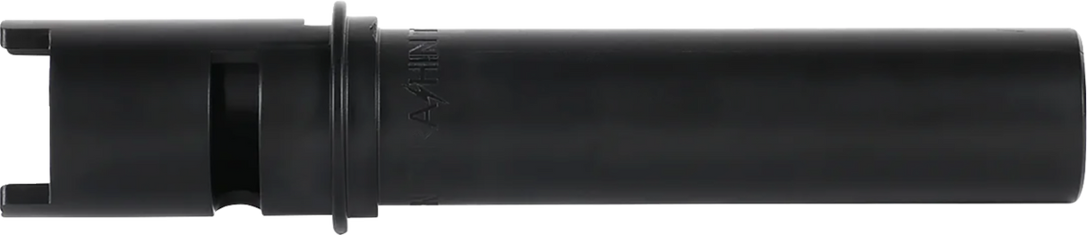 Throttle Tube - Smooth - 1\" - Touring TBW - Black 2023 - 2024