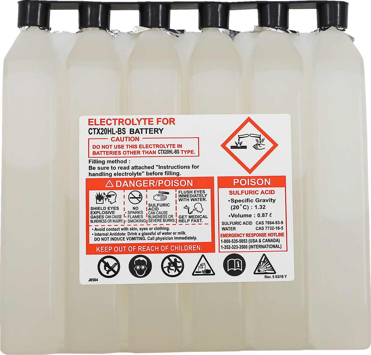 Battery - YTX20HLBSFT 1991 - 2023