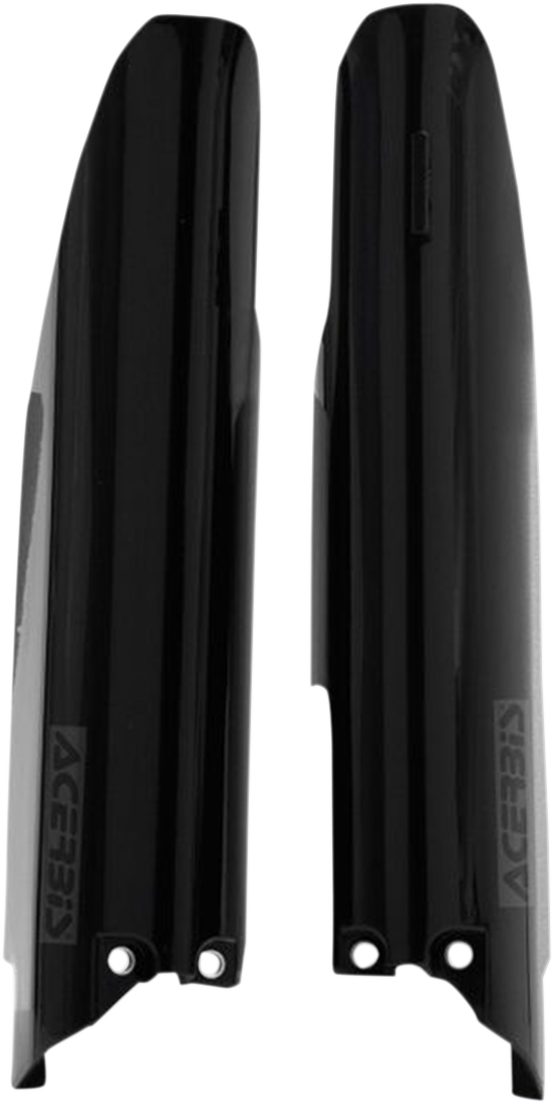 Lower Fork Covers - Black 2007 - 2018