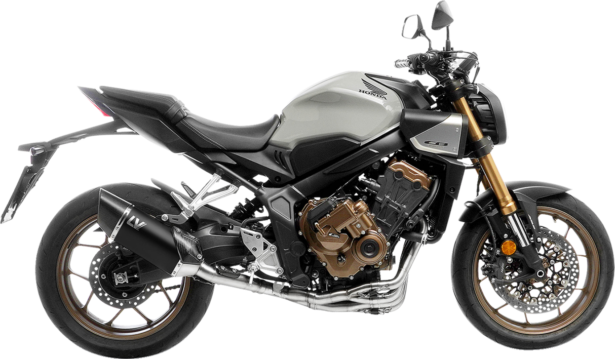 LV-14 R Exhaust System - Black Edition - Honda CB/CBR 650 2019 - 2025