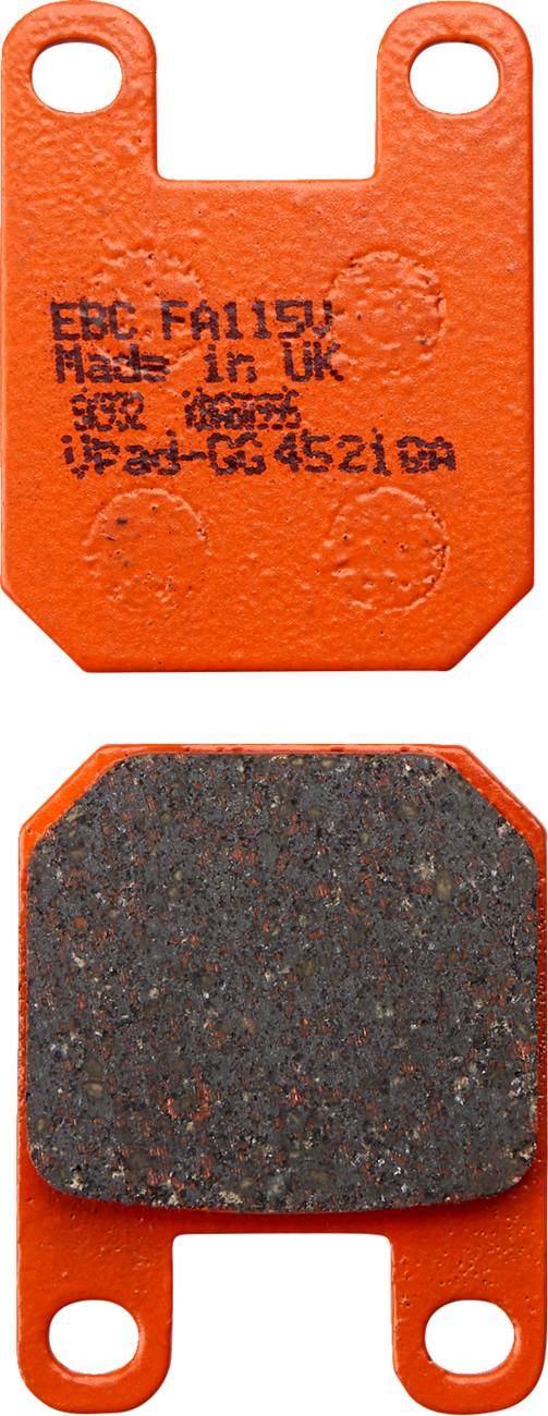 Semi-Sintered Brake Pads - FA115V 1987 - 2012